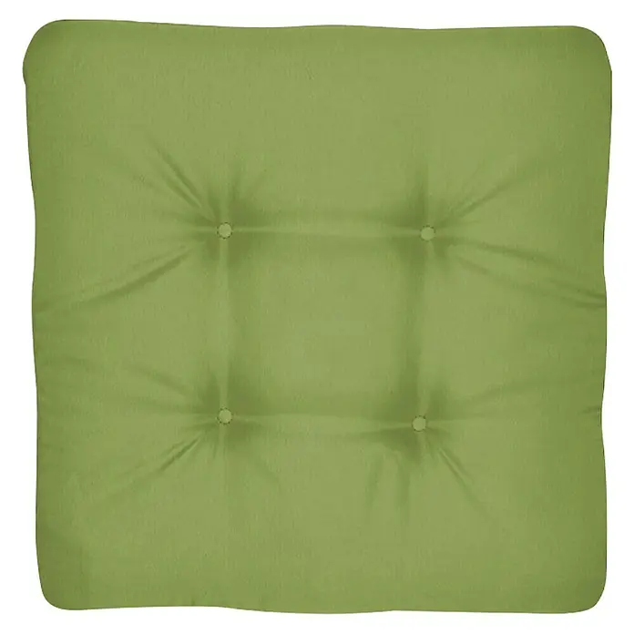 Doppler Jastuk za sjedenje Look - D x Š x V: 45 x 45 x 4 cm, Zelene boje, Poliester - Pogled s gornje strane
