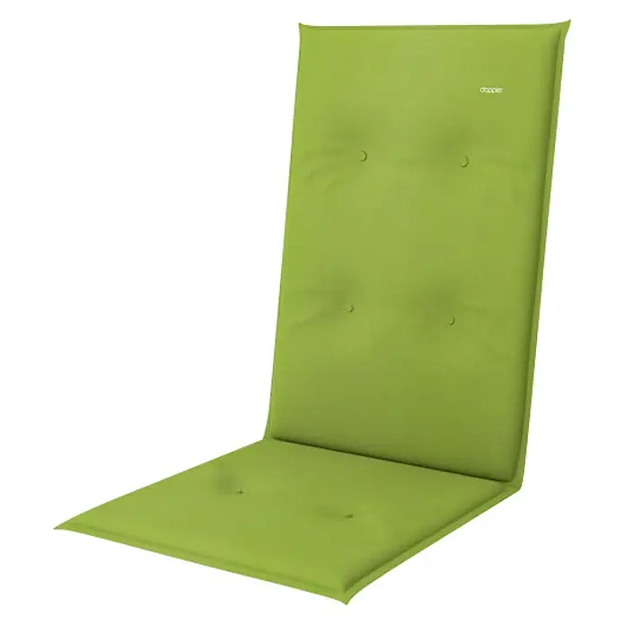 Doppler Navlake za vrtni namještaj Look - Antracit, D x Š x V: 119 x 48 x 4 cm, Stolica s visokim naslonom, Poliester - Dijagonalni pogled