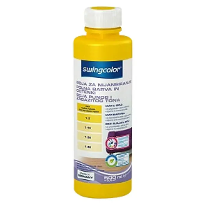 swingcolor Boja za nijansiranje - 500 ml, Žute boje - Pogled sprijeda
