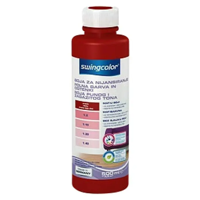 swingcolor Boja za nijansiranje - 500 ml, Crvene boje - Pogled sprijeda