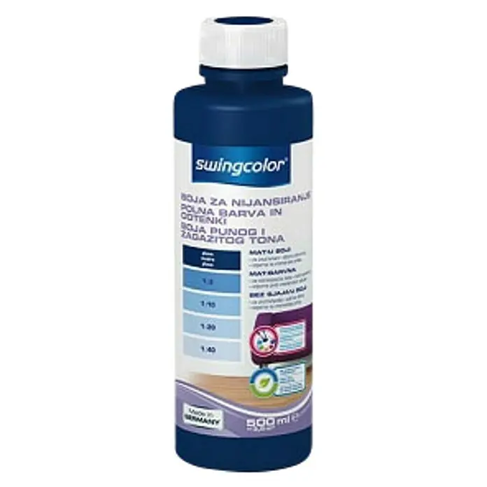 swingcolor Boja za nijansiranje - 500 ml, Plave boje - Pogled sprijeda