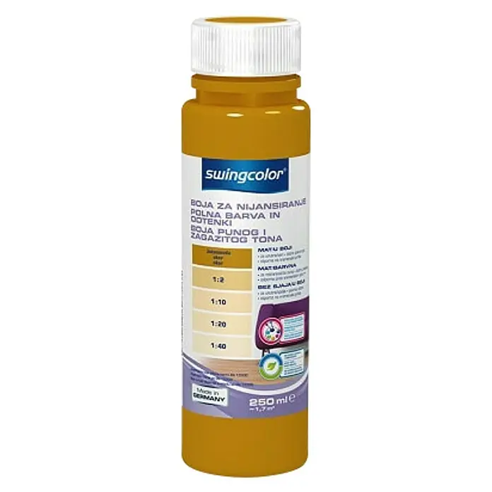 swingcolor Boja za nijansiranje - 250 ml, Oker - Pogled sprijeda