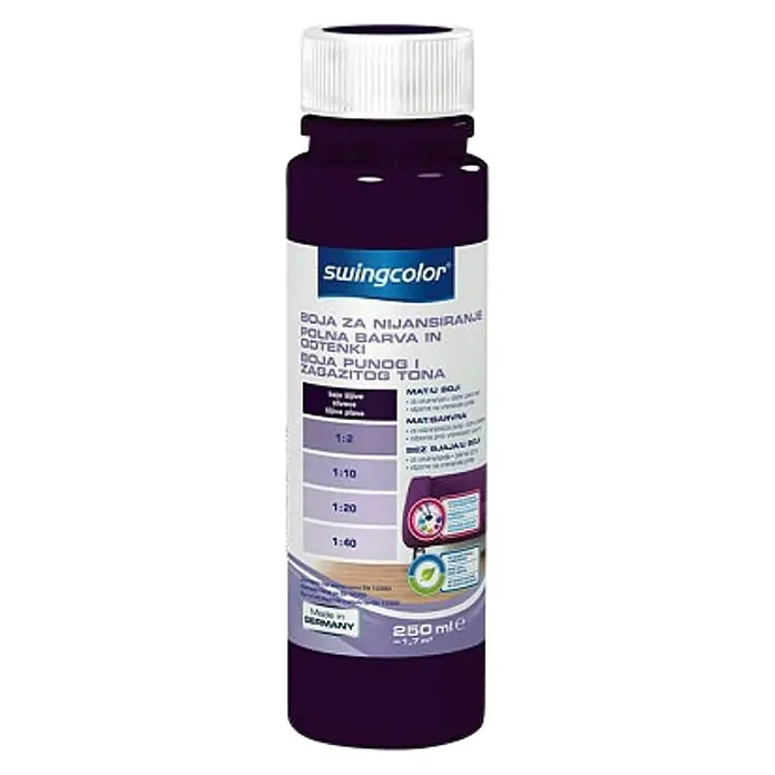 swingcolor Boja za nijansiranje - 250 ml, Šljiva - Pogled sprijeda