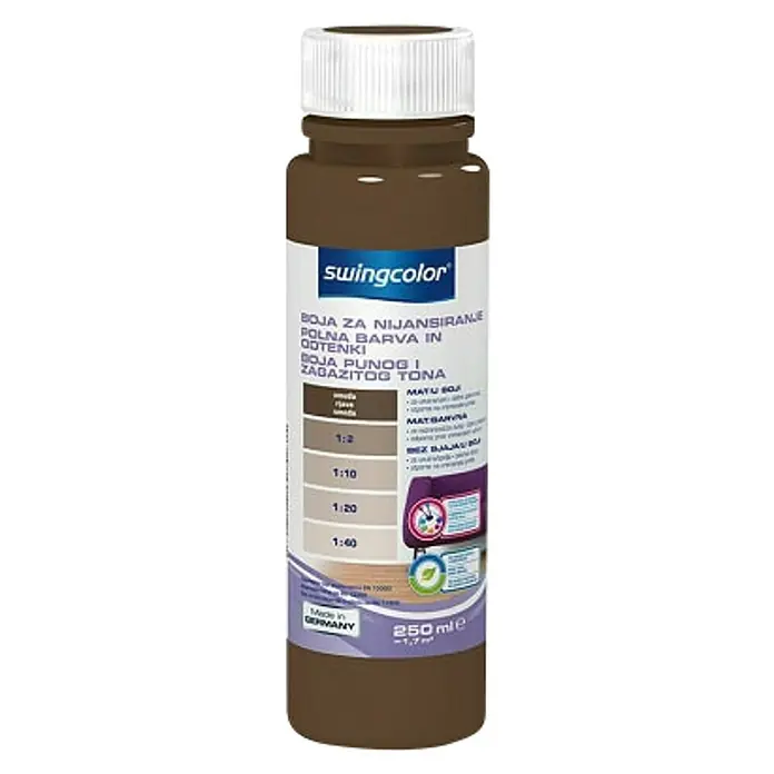 swingcolor Boja za nijansiranje - 250 ml, Smeđe boje - Pogled sprijeda