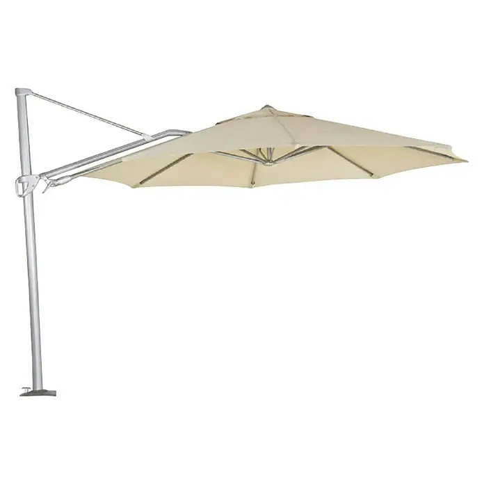 Sunfun Viseći suncobran Ligurien - Ecru, Promjer: 350 cm - Pogled s desne strane