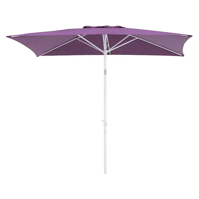 Sunfun Suncobran Livorno - Ljubičaste boje, D x Š: 200 x 250 cm - Pogled sprijeda