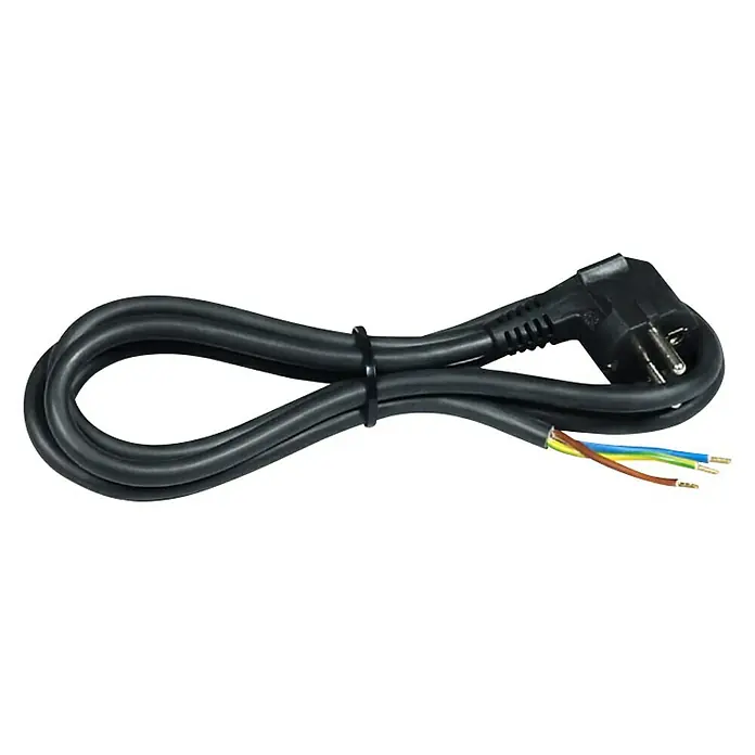 Commel Priključni kabel - Bijele boje, 3 m - Pogled odozgo