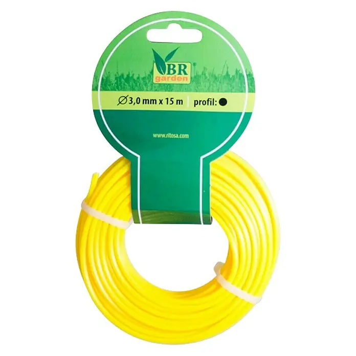 BR Garden Zamjenska nit za košnju trave - Debljina niti: 3 mm - Pogled odozgo