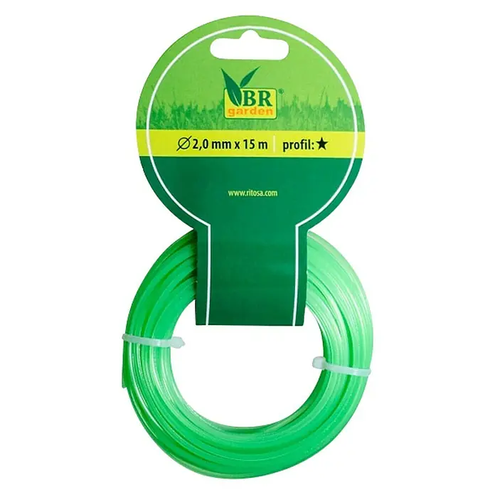 BR Garden Zamjenska nit za košnju trave - Debljina niti: 2 mm - Pogled odozgo