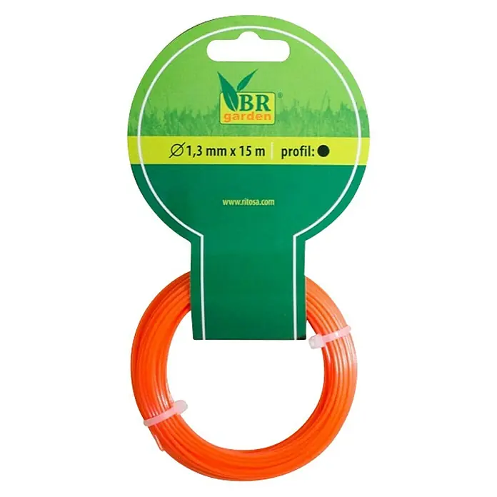 BR Garden Zamjenska nit za košnju trave - Debljina niti: 1,3 mm - Pogled odozgo