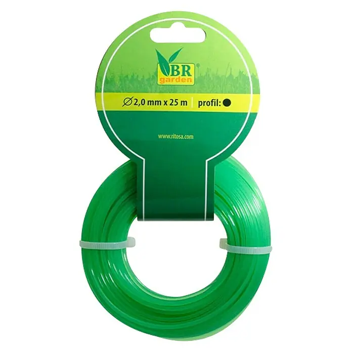 BR Garden Zamjenska nit za košnju trave - Debljina niti: 2 mm - Pogled odozgo