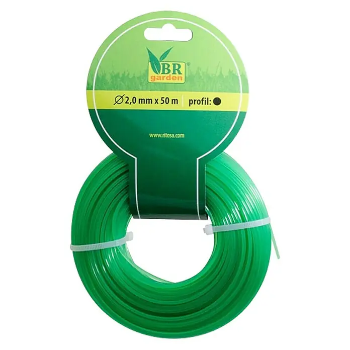 BR Garden Zamjenska nit za košnju trave - Debljina niti: 2 mm - Pogled odozgo