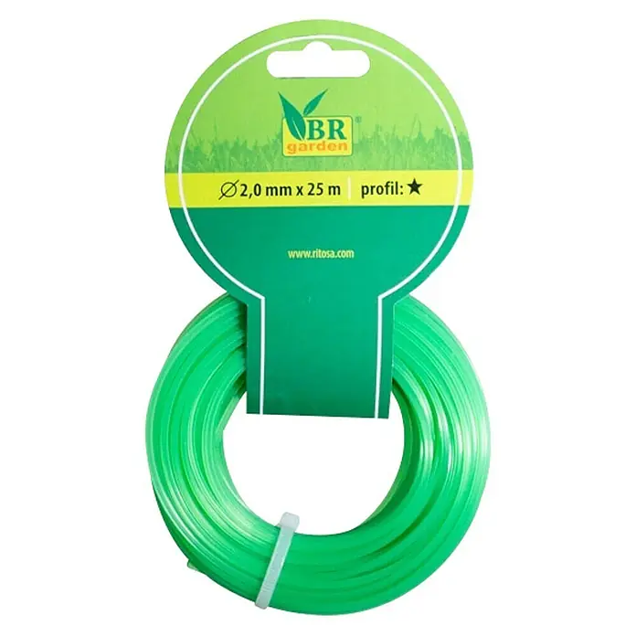 BR Garden Zamjenska nit za košnju trave - Debljina niti: 2 mm - Pogled odozgo