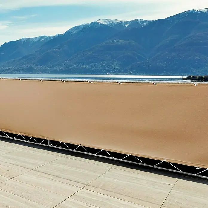 Windhager Zaštita od pogleda za balkon - Kaki, 5 x 0,9 m - Detaljan prikaz
