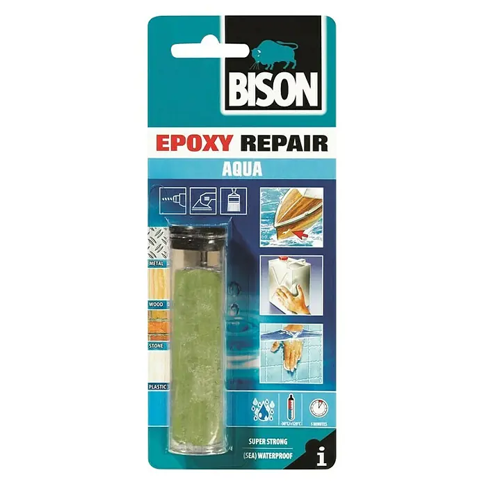 Bison Dvokomponentno ljepilo Epoxy Repair Aqua - 56 g - Pogled sprijeda