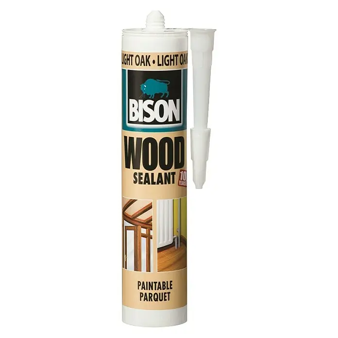 Bison Brtvilo za parket - Svijetli hrast, 300 ml - Pogled sprijeda