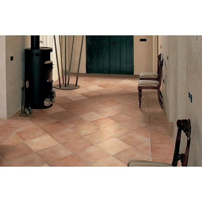 Porculanska pločica Camargue Cotto - 33,5 x 33,5 cm, Terra, Mat - Živopisni prikaz