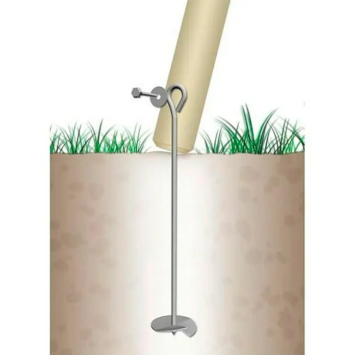 Schaukelanker - Länge: 52 cm, Stahl - Detailaufnahme