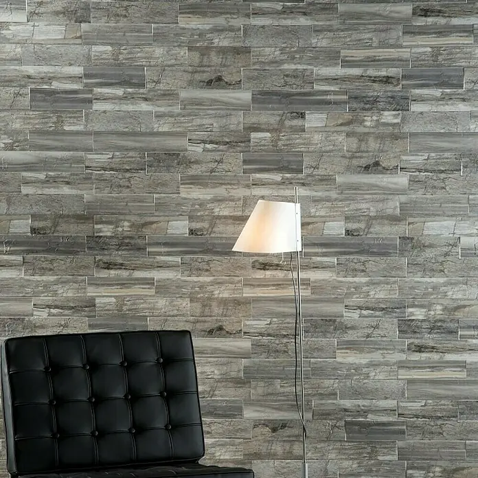 Pločice od ukrasnog kamena - 33,3 x 66,6 cm, Sive boje, Izgled kamena - Živopisni prikaz