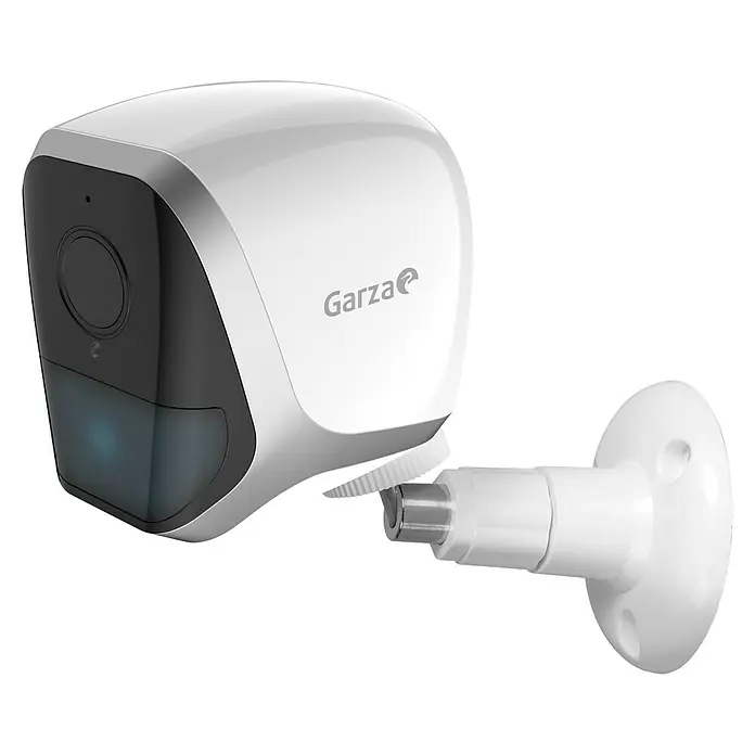 Garza Cámara de vigilancia con panel solar - Ángulo de detección: 120 °, Alcance de detección: 10 m - Vista angular