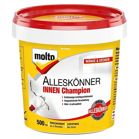 Molto  Leichtspachtel Alleskönner Innen Champion
