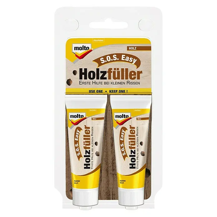 Molto Holzfüller S.O.S Easy - 40 ml - Vorderansicht