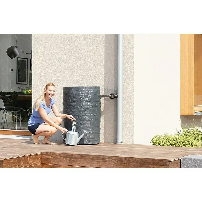 Garantia Classic Line Regenspeicher Muro - 420 l, Graphit - Anwendungsbeispiel