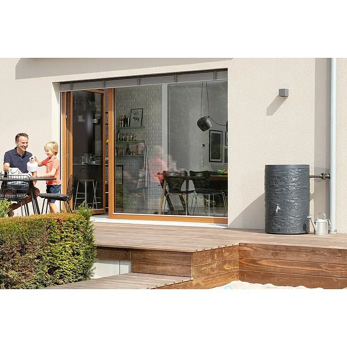 Garantia Classic Line Regenspeicher Muro - 420 l, Graphit - Anwendungsbeispiel