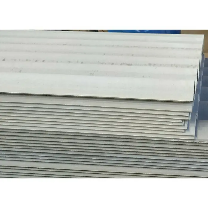 BHS Valencia Placa de fibrocemento - 2 m x 1,1 m x 6,5 mm, Gris - Primer plano