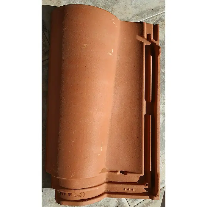 BHS Valencia Teja Mixta - 47 x 28 cm, Rojo - Primer plano