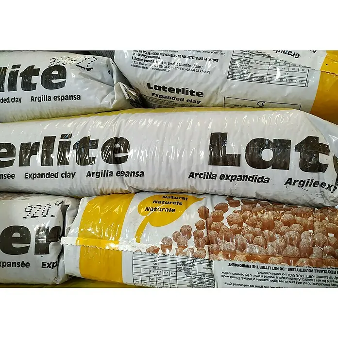 BHS Valencia Granulado de arcilla Laterlite - 50 l - Primer plano