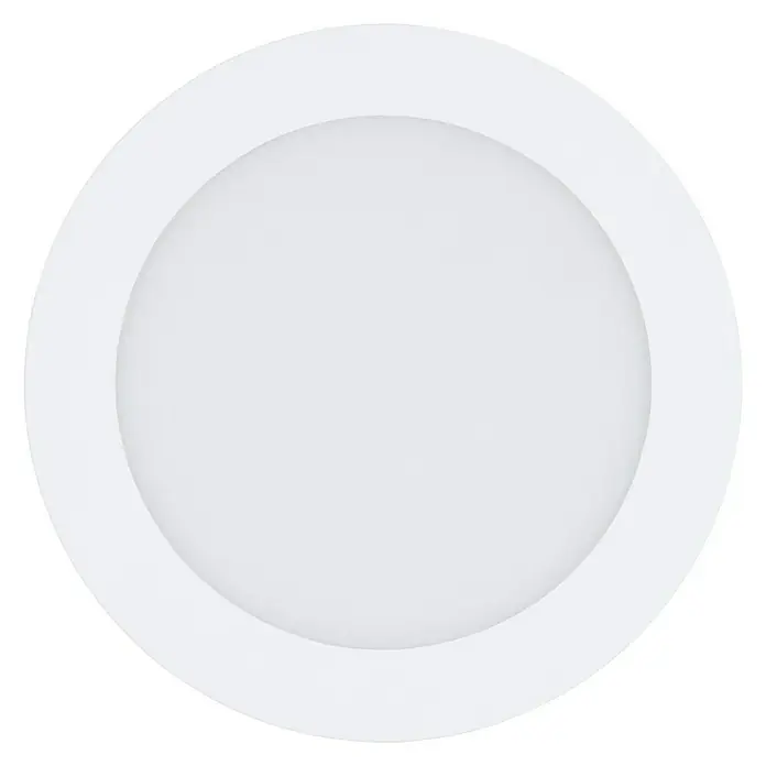Eglo Ronde led-inbouwverlichting Fueva - 10,9 W, Wit, Ø x h: 17 x 3 cm, Niet dimbaar - Zicht van beneden