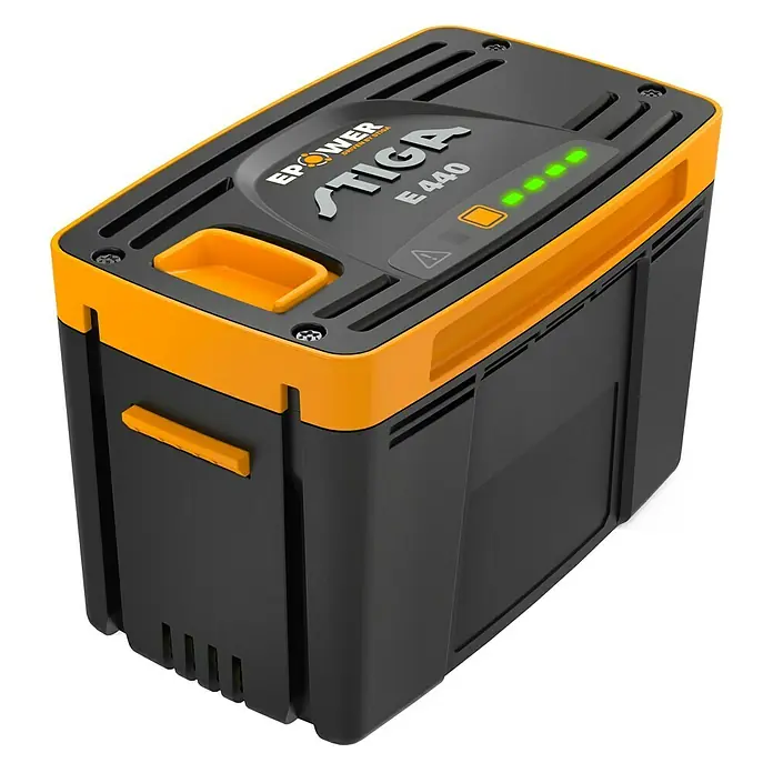 Stiga 500er Serie Ersatz-Akku EB 440 - 48 V, Li-Ionen, 4 Ah - Diagonale Ansicht