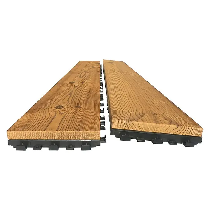 Klik daska - Bor, Strukturirano, 118,4 x 15,1 x 2,8 cm, 1 kom - Pogled sprijeda