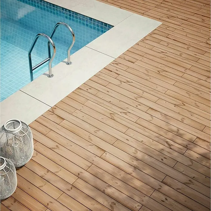 Klickdiele Smartplank - Kiefer, Strukturiert, 118,4 x 15,1 x 2,8 cm, 1 Stk. - Detailaufnahme