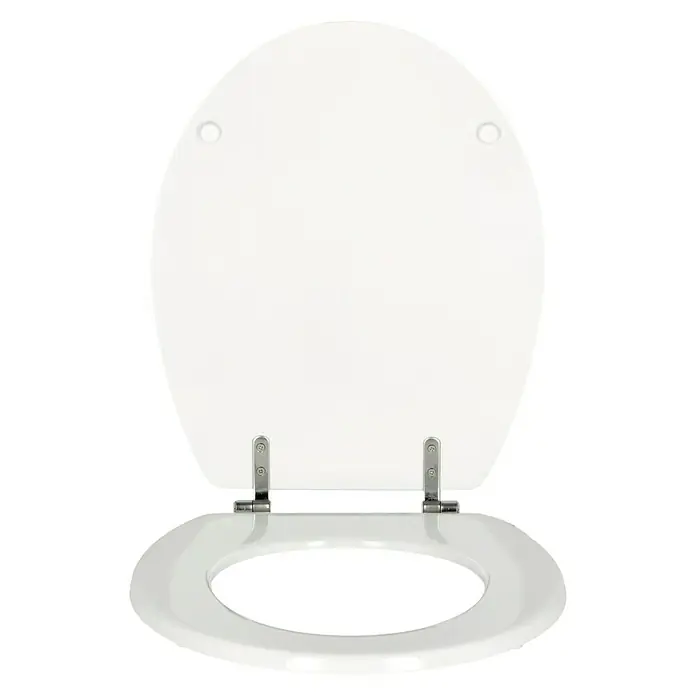 Poseidon Tapa de WC Argos - MDF, Blanco - Vista frontal