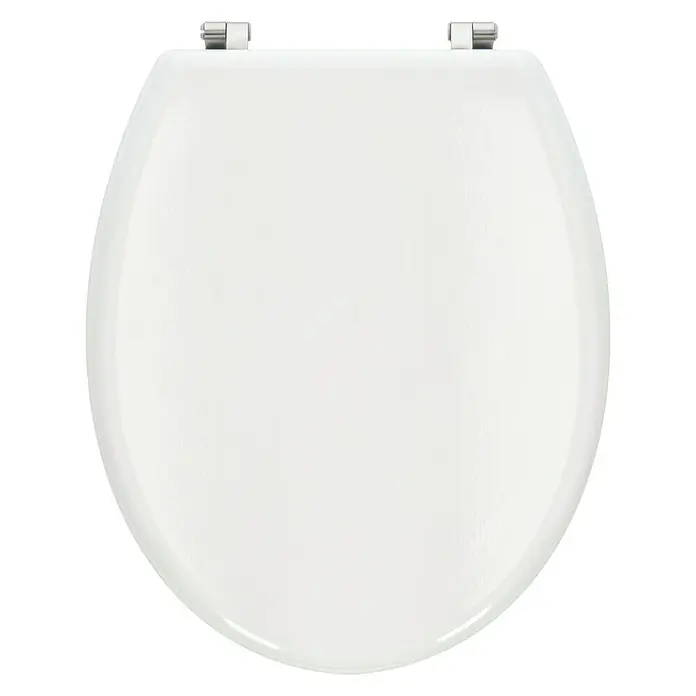 Poseidon Tapa de WC Argos - MDF, Blanco - Vista superior