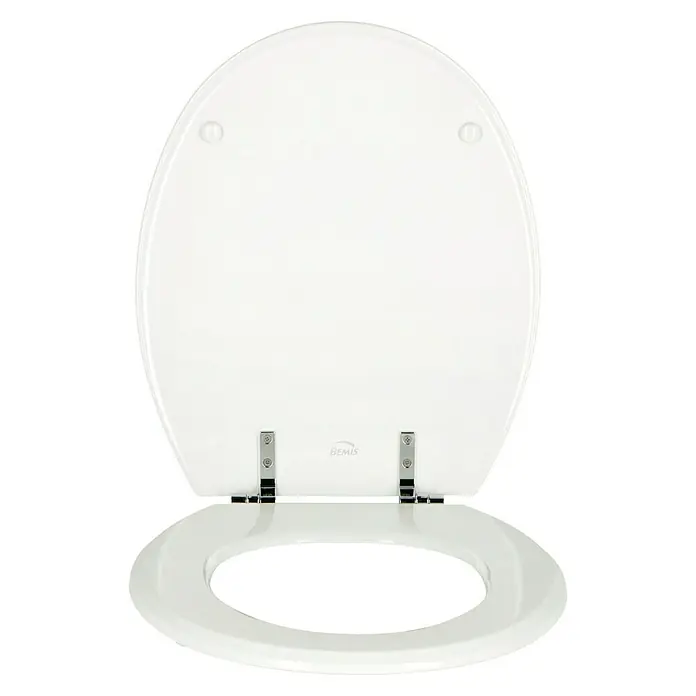 Poseidon WC-Sitz Rio - Holz, Weiß - Vorderansicht