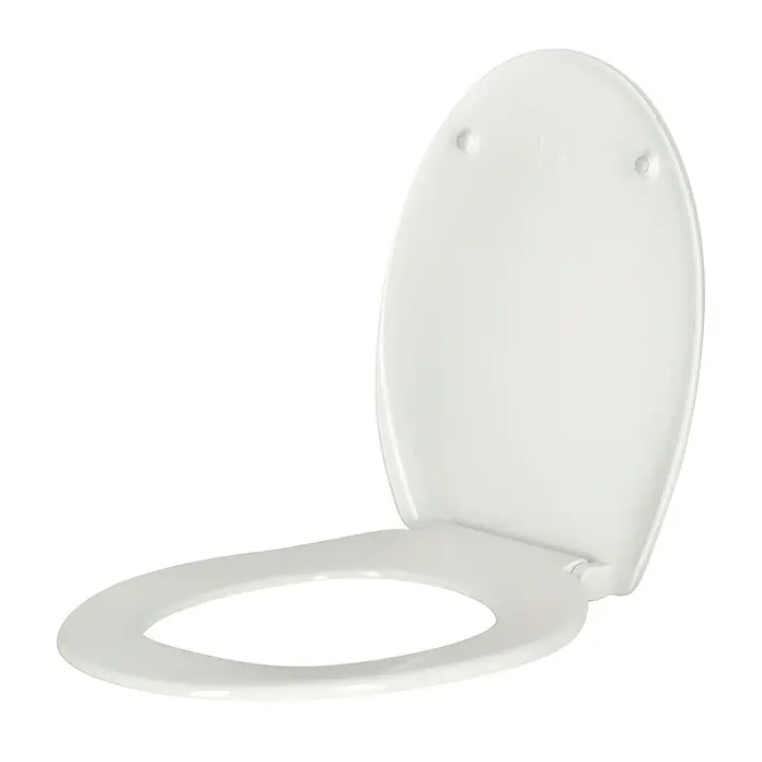 Poseidon WC-Sitz Altmühl - Duroplast, Weiß - Linke Seitenansicht