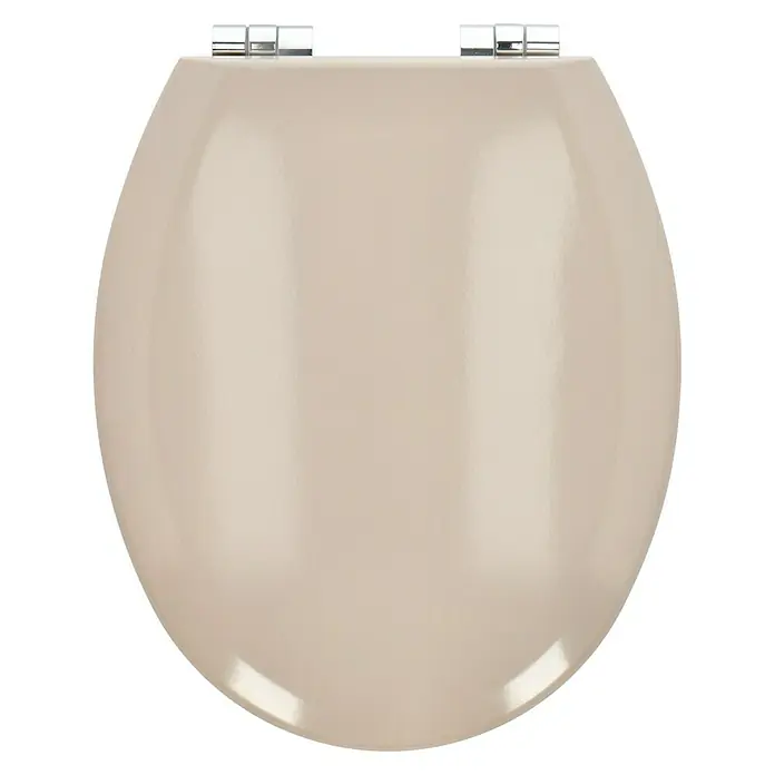 Poseidon WC daska - Samospuštajuća, Drvo, Bahama bež boje - Pogled s gornje strane