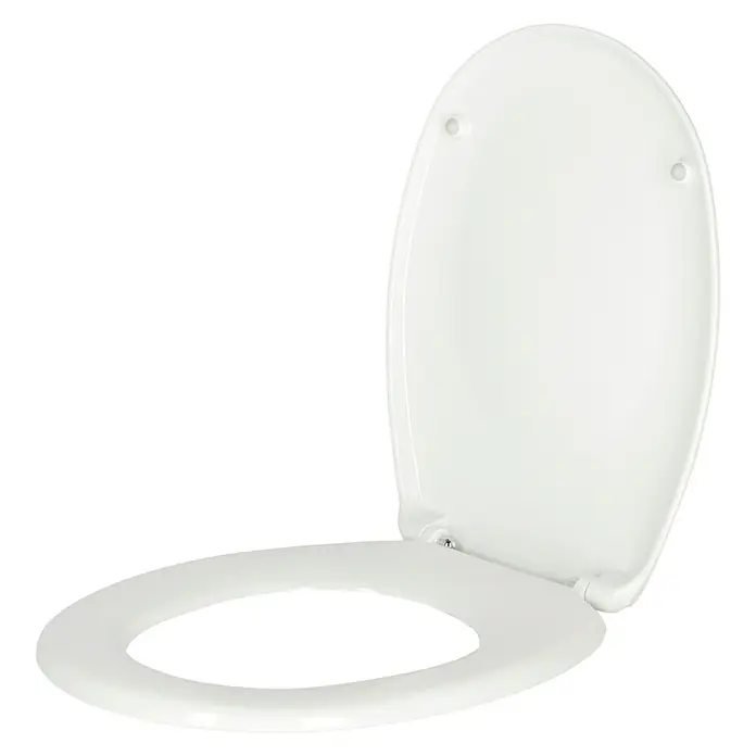 Poseidon WC-Sitz Ottana - Mit Absenkautomatik, Duroplast, Weiß - Linke Seitenansicht