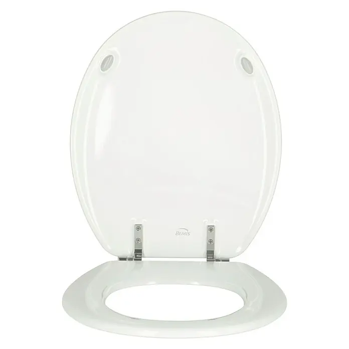 Poseidon WC-Sitz Canada - Holz, Weiß - Vorderansicht