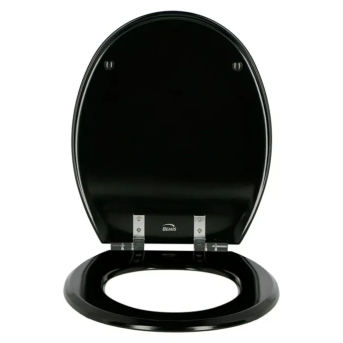 Poseidon WC-Sitz Rio - Mit Absenkautomatik, Holz, Schwarz - Vorderansicht