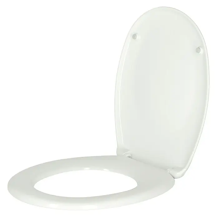Poseidon WC-Sitz Tampa - Duroplast, Weiß - Linke Seitenansicht