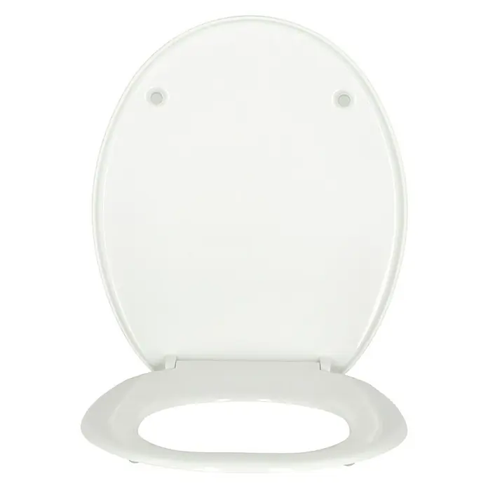 Poseidon WC-Sitz Memphis - Duroplast, Weiß - Vorderansicht