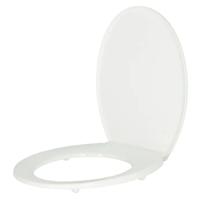 Poseidon WC ülőke Tulsa - Hőre lágyuló, Fehér - Bal profil nézet