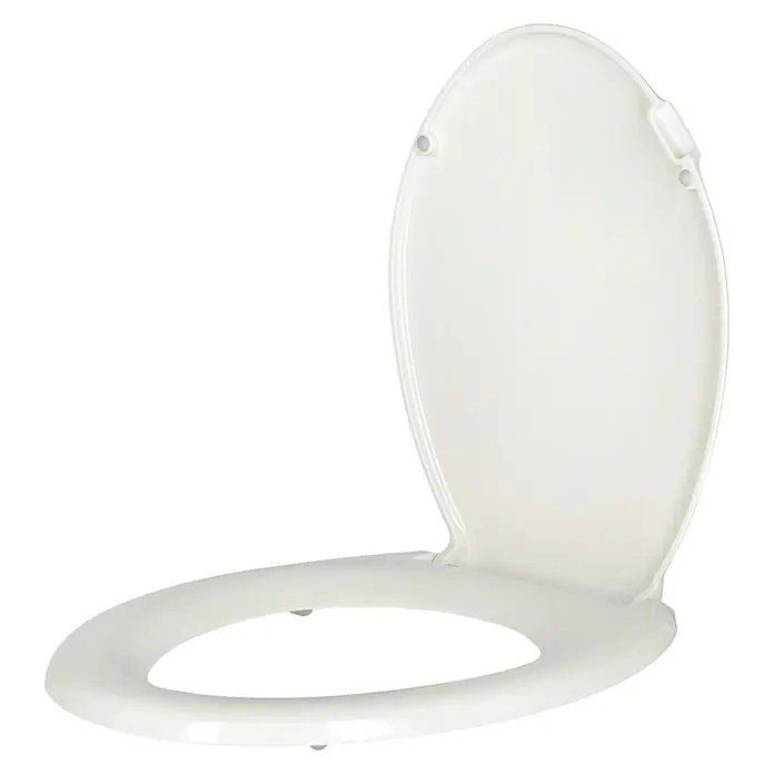 Poseidon WC ülőke Dallas - Duroplast, Fehér - Bal profil nézet
