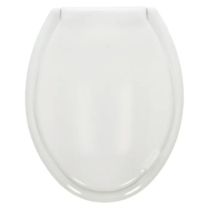 Poseidon WC-Sitz Dallas - Duroplast, Weiß - Draufsicht