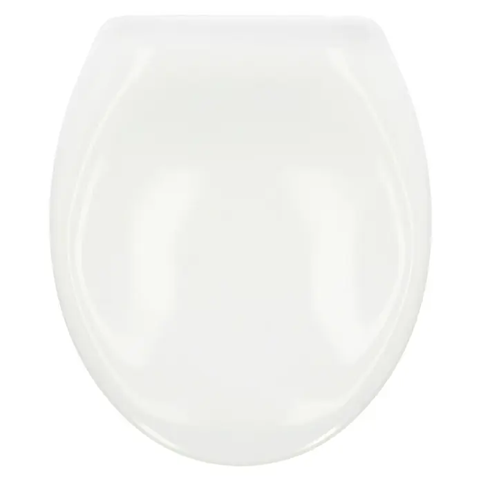 Poseidon WC-Sitz Jersey - Mit Absenkautomatik, Duroplast, Weiß - Draufsicht