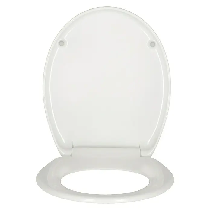 Poseidon WC-Sitz Pera - Mit Absenkautomatik, Duroplast, Weiß - Vorderansicht